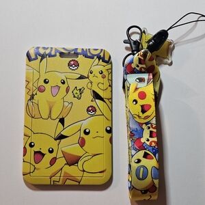 Pikachu Id Badge Holder